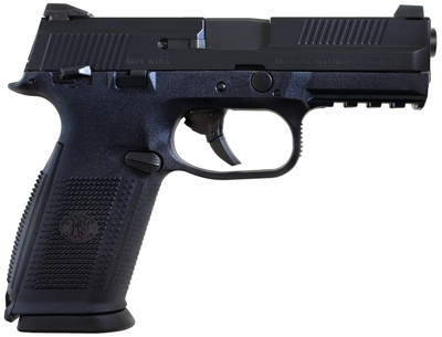 FNS-9 9mm 4 Inch Barrel Fixed 3-Dot Sights Matte Black 10 Rounds