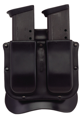 M11X Matrix Double Magazine Case 9mm/.40/.357 Staggered Polymer Black