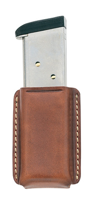 Q.M.C. Leather Magazine Case FN Five-seveN USG Tan Ambidextrous