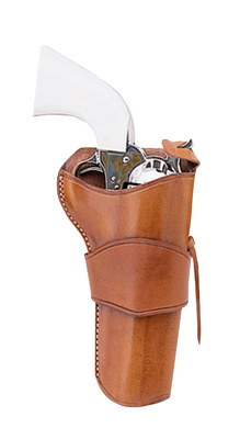 Model 1800 Strongside Holster For Colt/Ruger/Vaquero Single Action Shooter 5.5 Inch Barrel Tan Right Hand