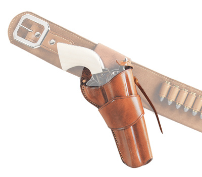 Model 1800 Crossdraw Holster For Colt/Ruger/Vaquero Single Action Shooter 4.75-4.625 Inch Barrel Tan Right Hand