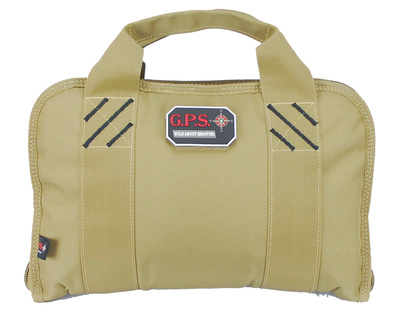Double Pistol Case Tan