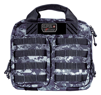 Tactical Double +2 Pistol Case Gray Digital