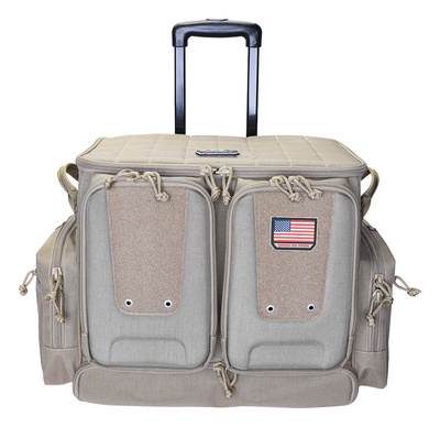 Tactical Rolling Range Bag Black