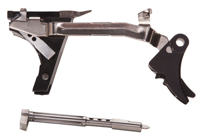 Fulcrum Ultimate Trigger Kit BlackTrigger Pad with Black Safety for Gen 3 Glock 20/29