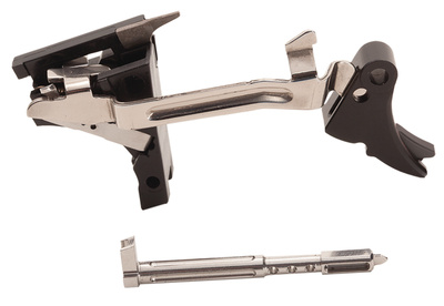 Duty Ultimate Trigger Kit Black Trigger Pad with Black Safety for Gen 1/2/3 Glock .40S&W/.357SIG