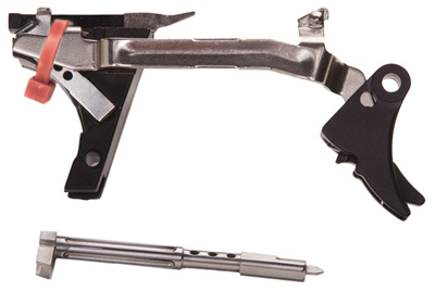 Duty Ultimate Trigger Kit Black Trigger Pad with Black Safety for .45ACP Regular Glock 21/30