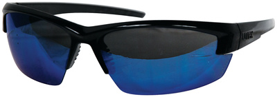 Uvex Mercury Eyewear Black Frame Blue Lens