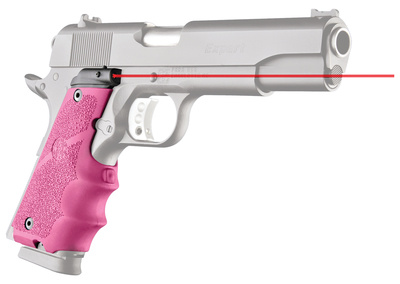 Laser Equipped Grips for 1911 Government Models Pink