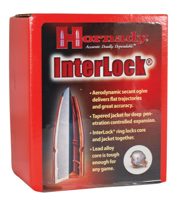 Rifle Bullets .323 Diameter 195 Grain Spire Point Interlock