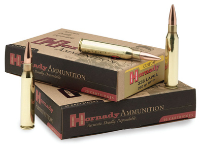 Custom .338 Lapua 250 Grain Spire Point InterLock