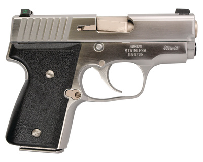 Model MK40 Elite .40 Smith & Wesson 3 Inch Barrel Tritium Night Sights Polished Stainless Steel Slide 5 Round