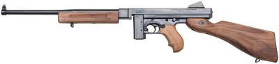 M1 Carbine .45 ACP 16.5 Inch Barrel Military Black Finish Fixed Walnut Stock Horizontal Foregrip 10 Round Stick Magazine Only