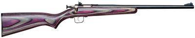 Model 227 Youth With Lock .22 Long Rifle 16.125 Inch Barrel Blue Finish Purple Laminated Stock Single Shot