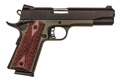 Citadel M-1911 Cerakotes Full Size .45 ACP 5 Inch Barrel OD Green Cerakote Frame and Wood Grips 8 Round