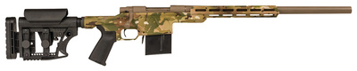 Howa HCR Chassis 6.5 Creedmoor 24 Inch Heavy Barrel Flat Dark Earth Finish LUTH MBA-3 Adjustable Stock Multi-Cam Camouflage Finish 10 Round