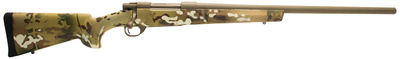 Howa/Hogue Rifle 6.5 Creedmoor 24 Inch Heavy Barrel Cerakote Flat Dark Earth Finish Synthetic Stock Multi-Cam Camouflage Finish 5 Round