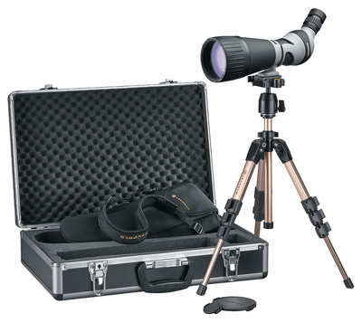 SX-2 Kenai 2 Spotting Scope 25-60x80mm Angled Kit Black/Gray