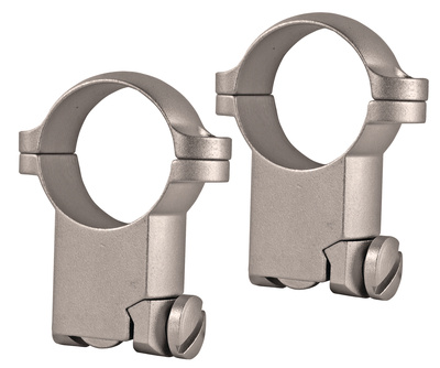 1 Inch Ring Mount Ruger 77 Super High Silver