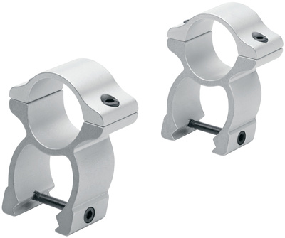 Rifleman Mounts .22 Rimfire 3/8 Inch Detachable See-Thru Silver