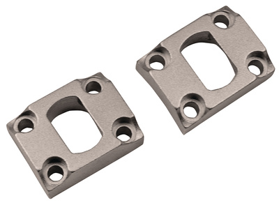 2 Piece Dual Dovetail Mount for Browning X-Bolt Silver