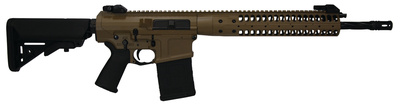 Rapid Engagement Precision Rifle 7.62 NATO 16 Inch Spiral Fluted Barrel 6-Position Collapsible Stock A2 Flash Hider Flat Dark Earth Finish 20 Round