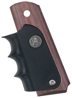 American Legend Grip for 1911 Pistols Charcoal Silvertone Laminate Finish