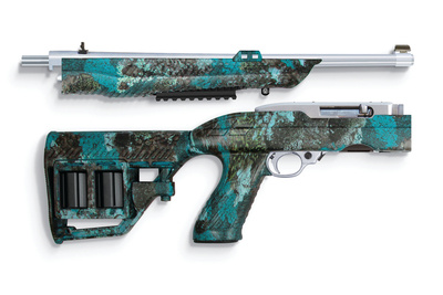 ADTAC Ston Camo Stock For Takedown Ruger 10/22 Ston Cobalt Camo