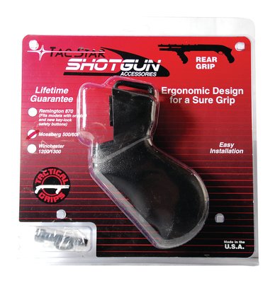 Tactical Rear Grip For Mossberg 500/590/Maverick 88 Black