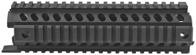 TEKKO Metal AR-15 Midlength Carbine Nine Inch Drop In Integrated Rail System Black
