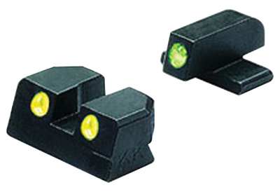 Meprolight Self Illuminated Tru-Dot Fixed Night Sights for Springfield XD .45ACP Full Size Pistols Green/Green