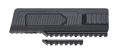 Flex Tactical Forend With Tri-Rails Synthetic Black For Mossberg Flex 500/590 Only