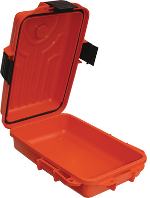 Survivor Dry Box Water Resistant Small 10x7x3 Inches Orange