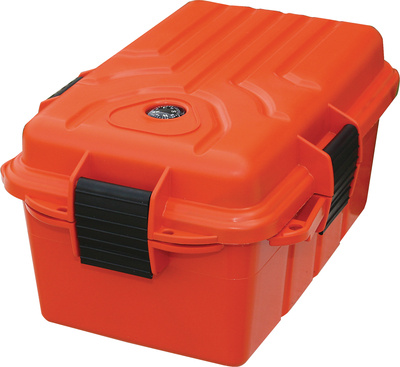 Survivor Dry Box Water Resistant Large 10x7x5 Inches Orange