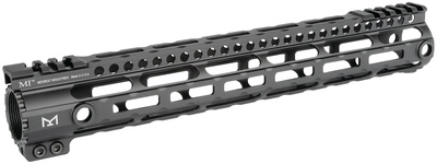 Lightweight M-Lok Series One Piece Free Float Handguard 12 Inch Black