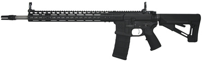 Gen III NSR STR Rifle 5.56mm 18 Inch Stainless Steel Threaded Barrel Bead-Blasted Finish 1/2-28 Thread NSR-15 Handguard Adjustable Magpul STR Stock 30 Round