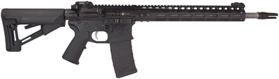 Gen III Recon 5.56mm 16 Inch Stainless Steel Barrel Bead-Blasted Finish 1/2-28 Threads NSR-13.5 M-LOK Handguard Magpul STR Stock 30 Round