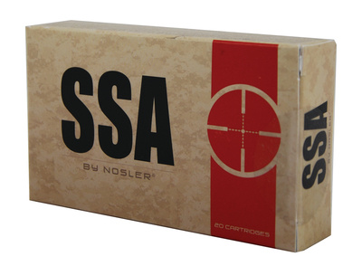SSA Ammunition By Nosler 5.56mm 63 Grain Soft Point