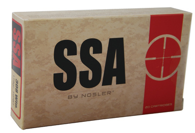 SSA Ammunition By Nosler .308 Winchester 175 Grain Custom Competition (OTM) HPBT