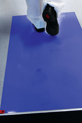 3M Clean-Walk Unframed Mat With 60 Blue Sheets 25x45 Inches