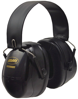 Bullseye President Ear Muffs Black