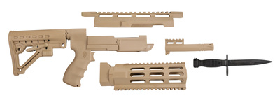 Ruger 10-22 Archangel Rifle Conversion Package Desert Tan