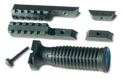 AR-15/M16 Modular Ambidextrous Fore Grip Black Polymer