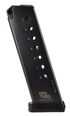 Magazine for Smith & Wesson .45 ACP 8 Rounds Blue
