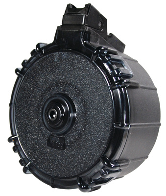 Saiga 12 Gauge 15 Round Drum Magazine Black Polymer American 2.75 Inch Shells Only