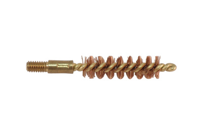 Brass Core-Bronze Bristle Pistol Length Bore Brush .32 Caliber