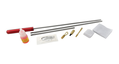 Universal Cleaning Kit With 3-Piece Rod 30 Inch .22 Caliber-12 Gauge