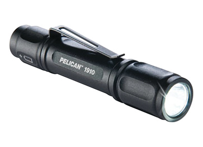 1910 Ultra Compact LED Aluminum Flashlight 1 AAA Battery 39 Lumens Black