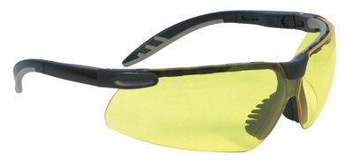 Origin Shooting Glasses Amber Lens Black Frame