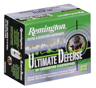 Ultimate Home Defense .38 Special +P 125 Grain Brass Jacketed Hollow Point